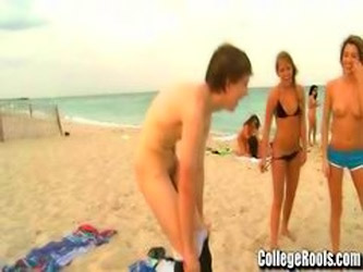 College Spring Break Beach Nudes Car Facial Body Shot...